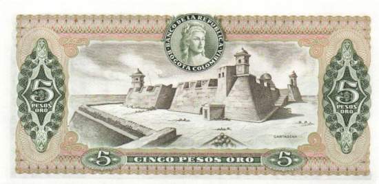 5 Pesos 20.7.1977